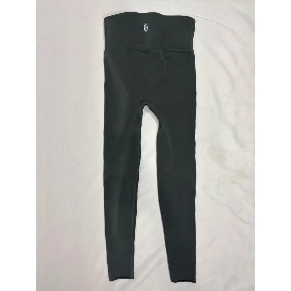 Free People Movement Sculpt Seamless Leggings Grey Size S New With Tags $98